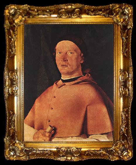 framed  LOTTO, Lorenzo Bishop Bernardo de